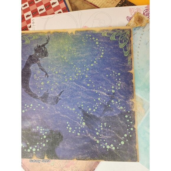 Assorted 12"x12" Scrapbook Paper Collection - Patterns Textures & Designs 5 lbs - Picture 6 of 9